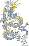 free tat of chinese dragon